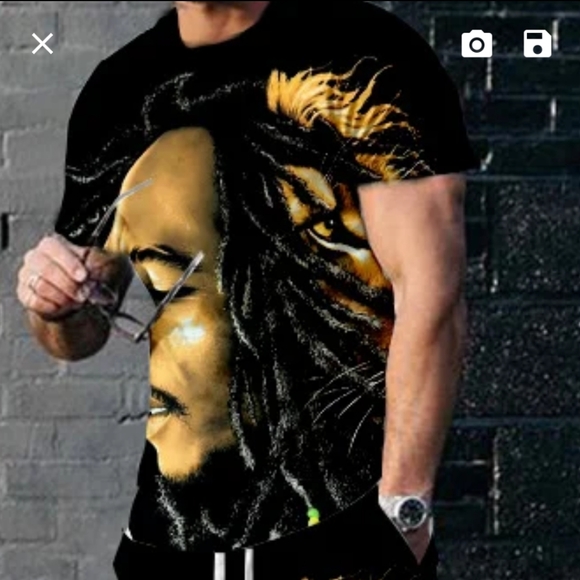 Men's summer Bob marley. - Picture 2 of 7